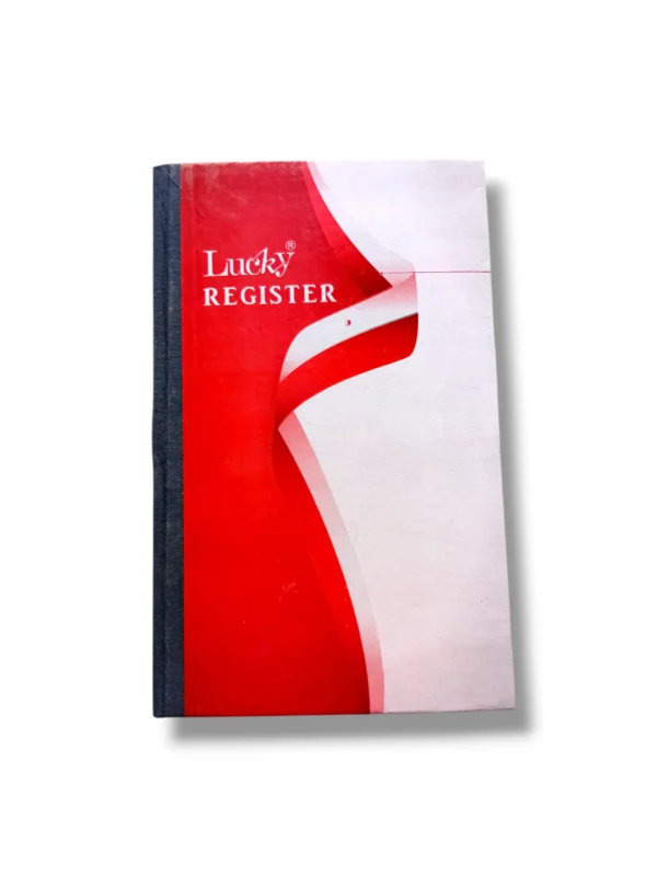 Admission & Withdrawal Register 3825 front cover view