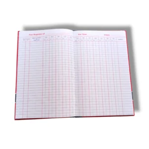 Fee Register 1 inside pages layout