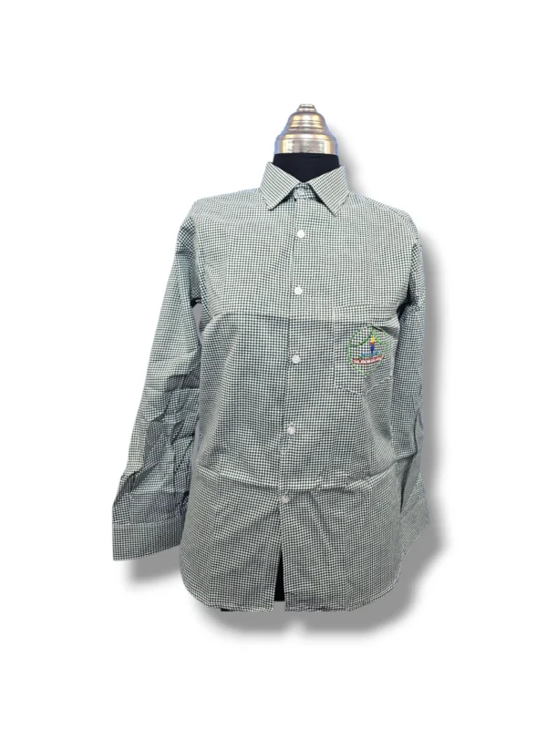 The Knowledge House School Shirt Front View The Knowledge House School Shirt front view uniform