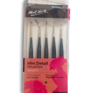 Mont Marto Mini Detail Brushes 81693 for Fine Art