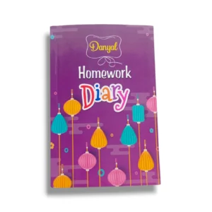 Danyal Homework Diary HW-10 front cover student planner