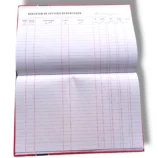 Register of Letter Dispatch structured columns inside