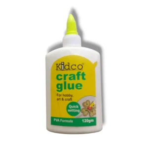 Kidco Craft Glue 120 gm bottle front view