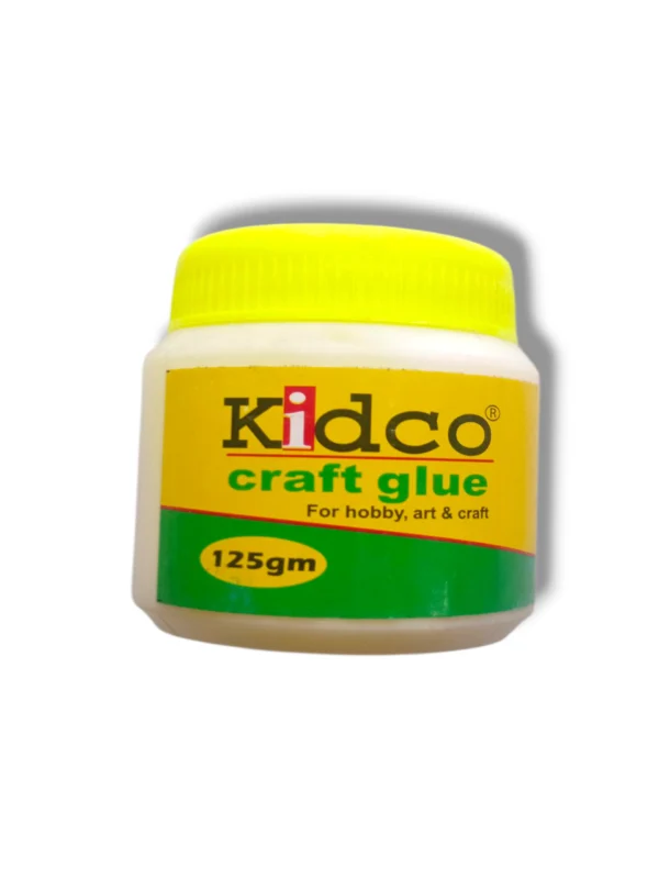 Kidco Craft Glue 125 gm front bottle view