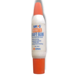 Amos White Craft Glue 55 ml bottle non-toxic adhesive