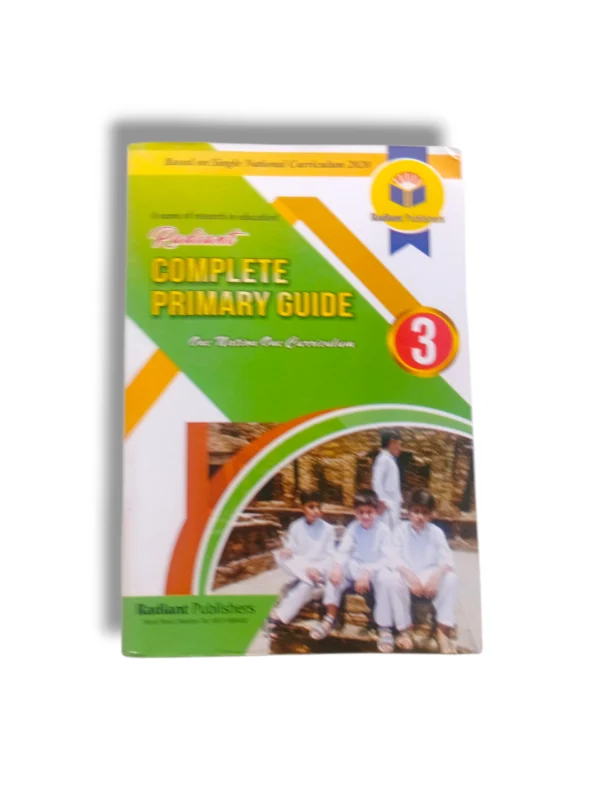 Radiant Complete Primary Guide Class 3 Book Cover