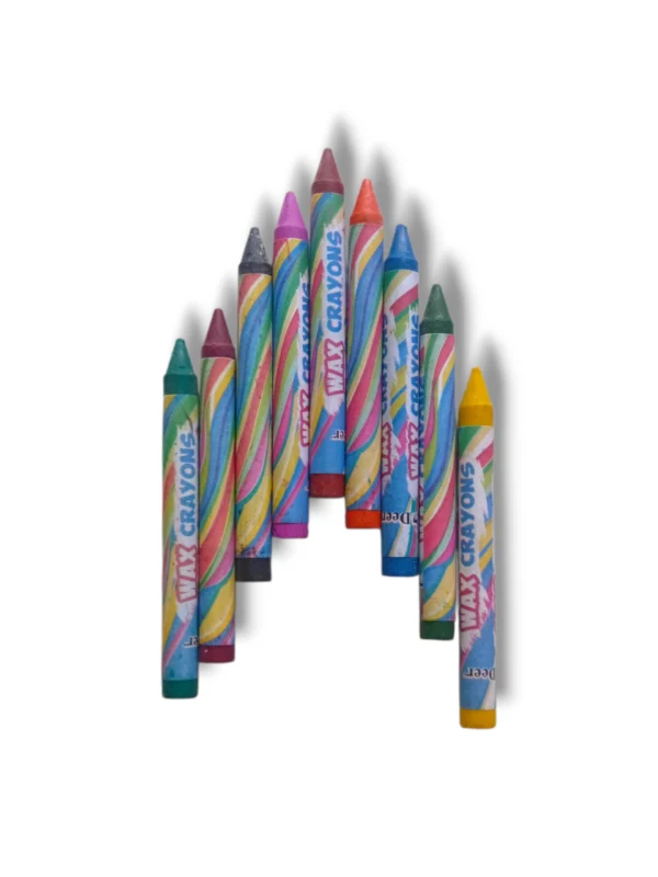 Deer Wax Crayon – Safe & Bright Crayons for Kids Deer Wax Crayon Non-Toxic Vibrant Coloring Set