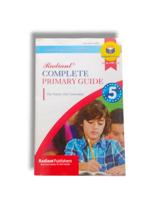 Radiant Complete Primary Guide Class 5 Book Cover