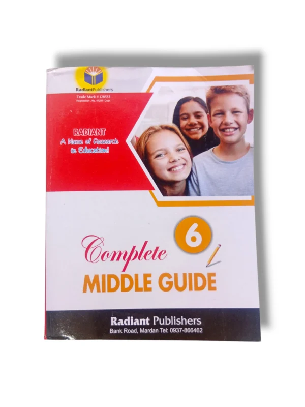 Radiant Complete Primary Guide Class 6 front cover