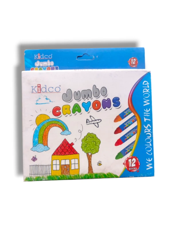 Kidco Jumbo Crayons 312 Pack – Non-Toxic Crayons for Kids