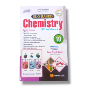 Nayab Chemistry Guide Class 10 front cover