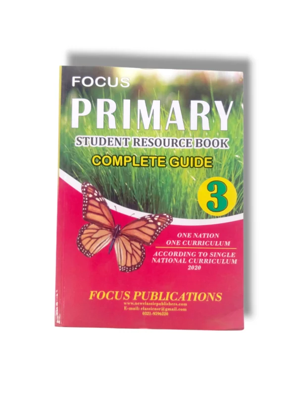 Focus Primary Complete Guide Class 3 front cover