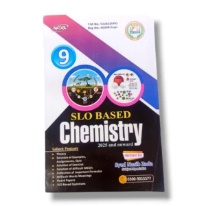 Nayab Chemistry Guide Class 9 front cover