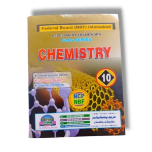 Maryam Chemistry Guide for Class 10 front cover