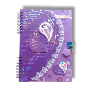 Fancy Diary BJ-1337 elegant stylish cover design