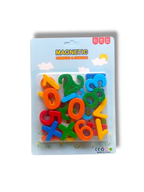 Magnet Number & Symbols HN6011 full set on whiteboard