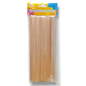 Smooth birchwood ice cream round sticks MB-1133