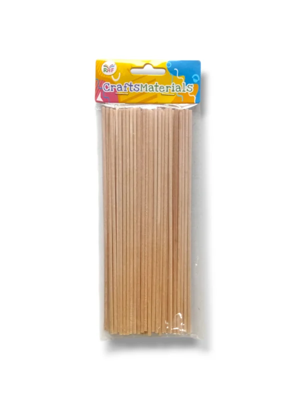 Smooth birchwood ice cream round sticks MB-1133