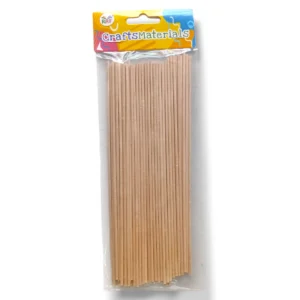 Ice Cream Round Sticks MB-2025 made from premium birchwood