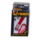 Laser & LED Light Keychain SQY-568 with dual-function design