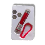 SQY-568 keychain flashlight with metal body and LED beam