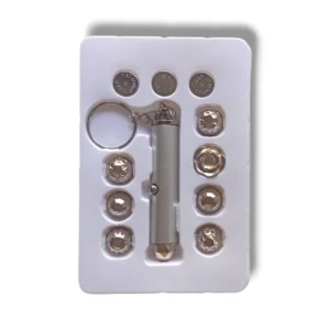 Super Laser Keychain LL-0704002 used as LED flashlight