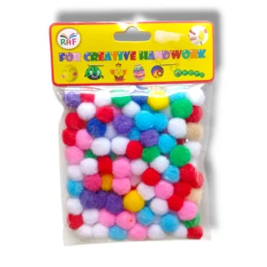 Pompom Balls Small R-400 colorful mini craft pom poms