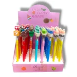Child writing with Fresh Fruit Grape Pencil G 218-20