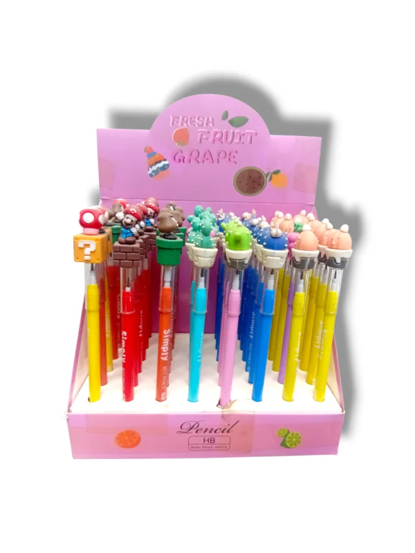 Child writing with Fresh Fruit Grape Pencil G 218-20