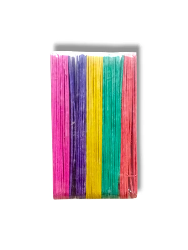 Colorful Ice Cream Sticks for crafts and DIY projects