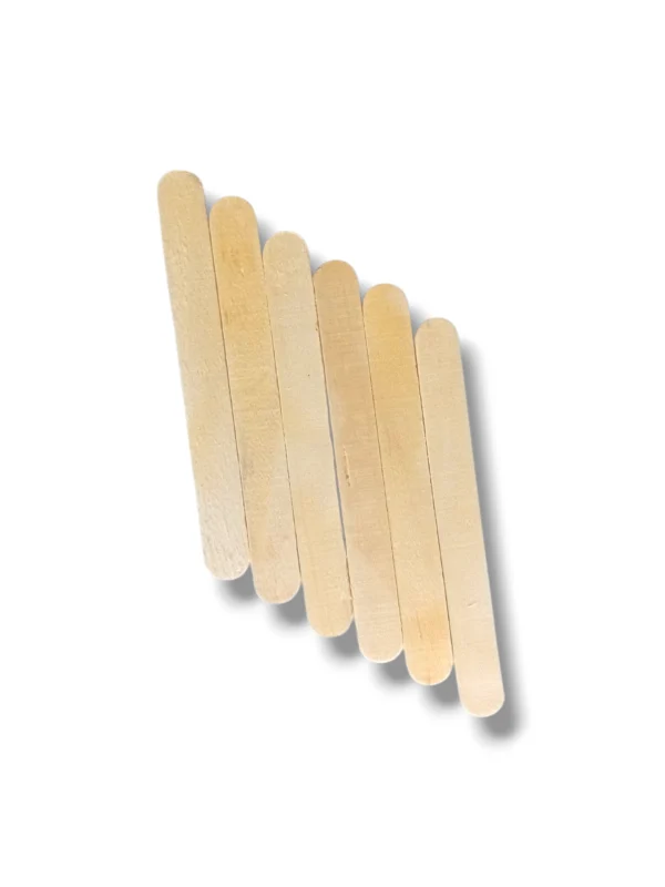 Wooden ice cream sticks for school art projects