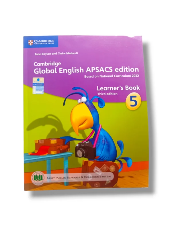 Paramount Cambridge Global English APSACS Edition Learner’s Book 5 front cover