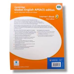Inside pages of Cambridge Global English APSACS Edition Book 2