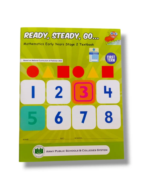 Paramount Ready Steady Go Mathematics Stage 2 Second Term Book Cover