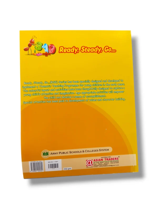 Inside Pages of Ready Steady Go Mathematics Pre 1 First Term