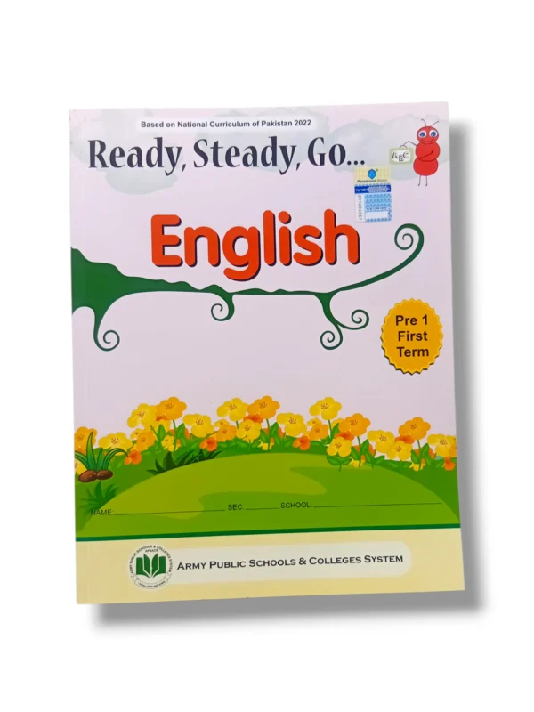 Paramount Ready Steady Go English Pre 1 First Term book cover