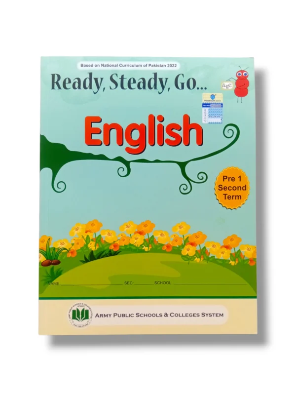 Paramount Ready Steady Go English Pre 1 Second Term Front Cover