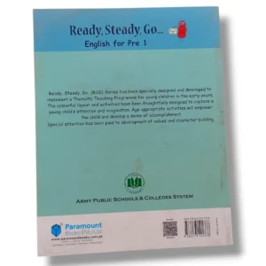 Fun English Activities and Exercises for Kids Inside Pages of Ready Steady Go English Pre 1 Second Term