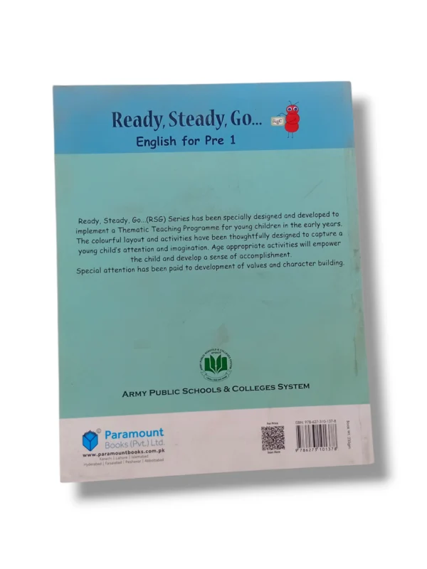 Inside Pages of Ready Steady Go English Pre 1 Second Term