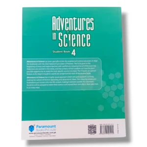 Inside pages of Paramount Adventures in Science 4 with experiments