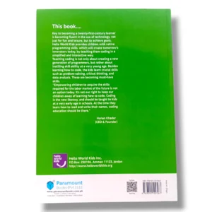 Inside pages of Paramount Hello World Kids 7 showing interactive exercises