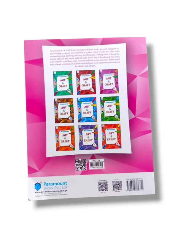 Paramount Art & Craft A Book open pages texture view