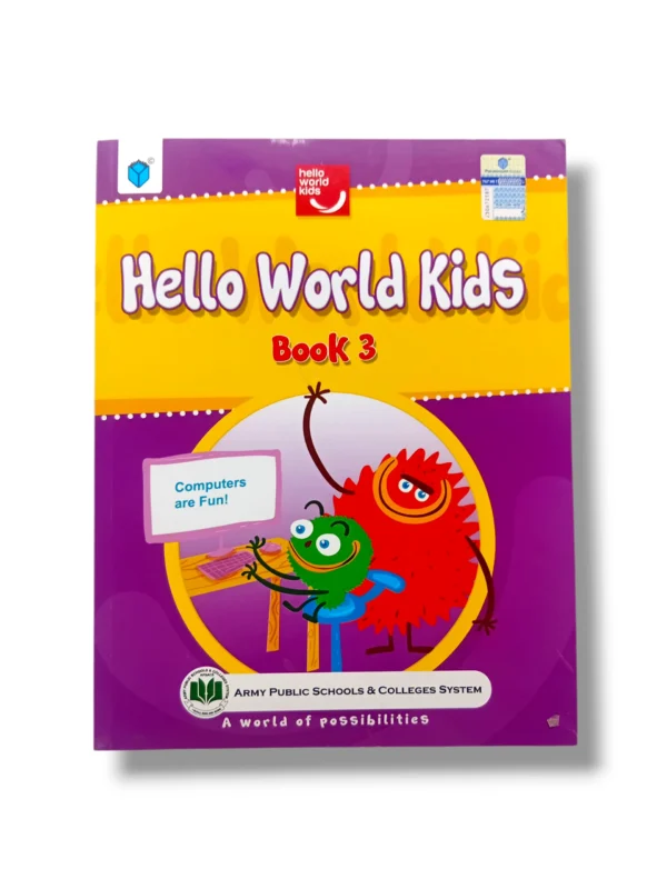 Paramount Hello World Kids 3 computer learning book cover