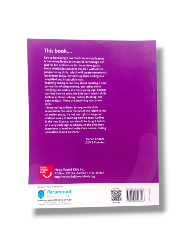 Inside pages of Paramount Hello World Kids 3 with interactive lessons