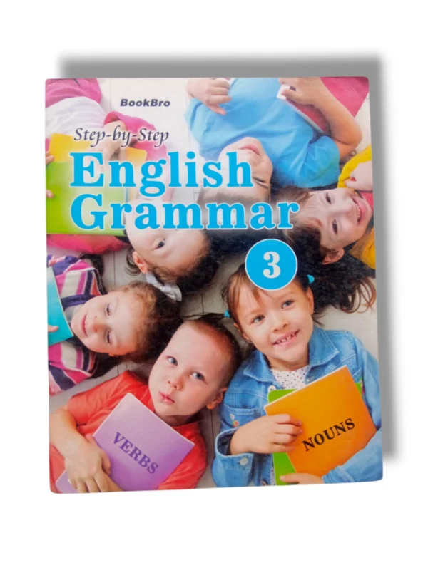 Albakio Step by Step English Grammar 3 Book for Kids