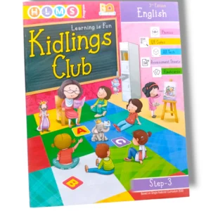 Albakio Kidlings Club English Step 3 Learning Kit Contents