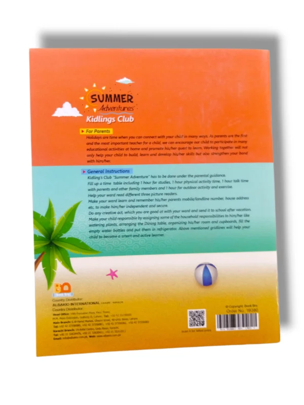 Summer Learning Activities from Albakio Kidlings Club 1