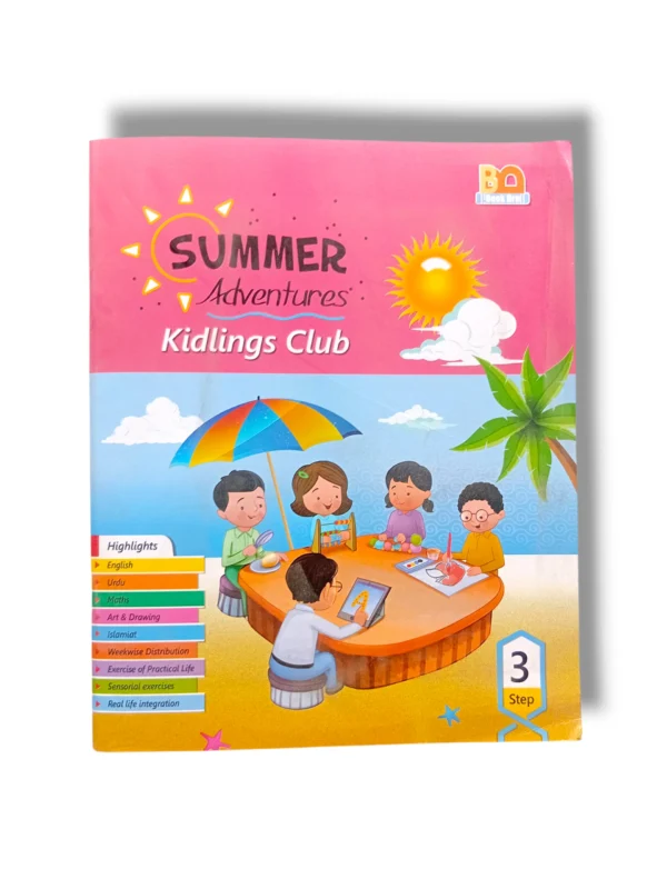 Albakio Summer Adventures Kidlings Club 3 Book Cover
