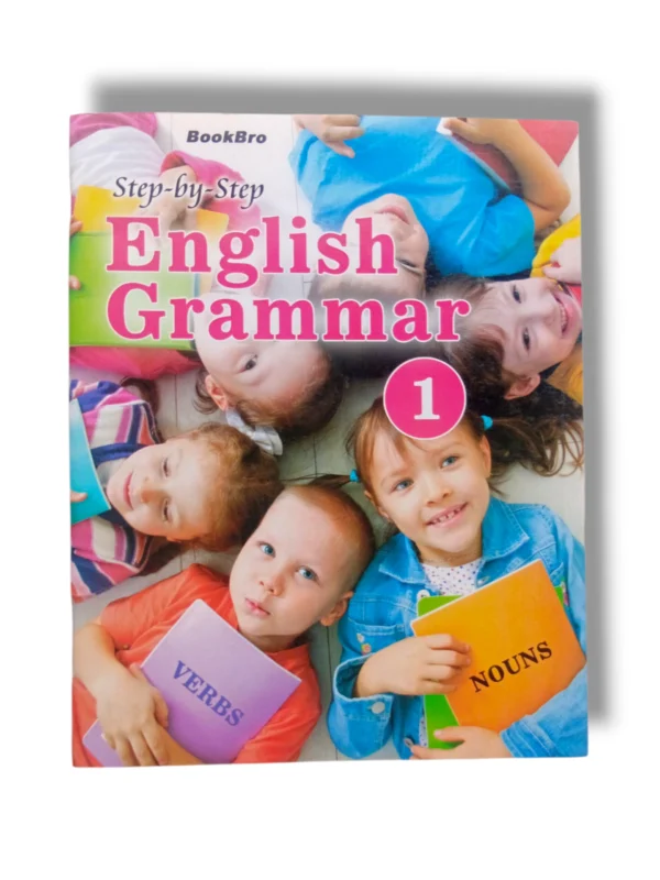Albakio Step by Step English Grammar 1 Book for Kids