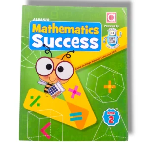 Albakio Mathematics Success 2 book cover – Grade 2 math workbook for kids
